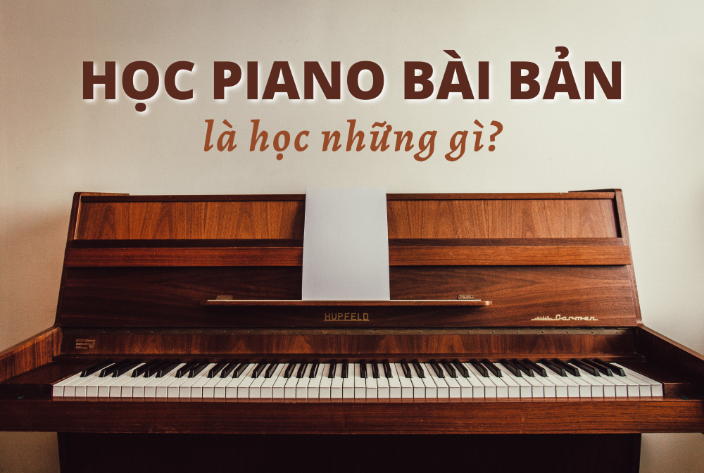 Học piano bài bản